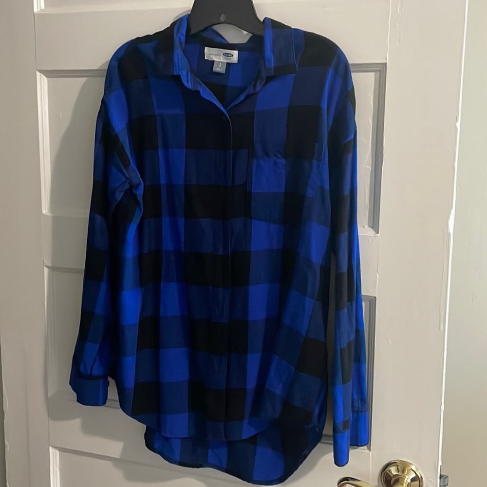 Old navy plaid flannel